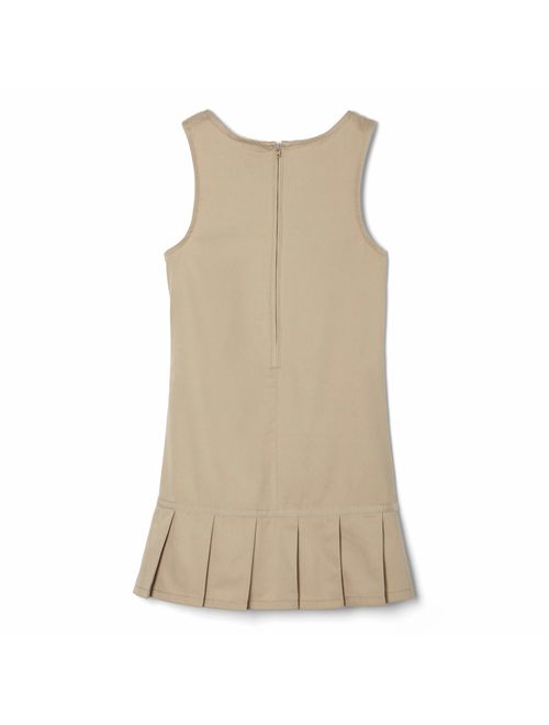 French Toast Girls' Pleated Hem Jumper with Ribbon