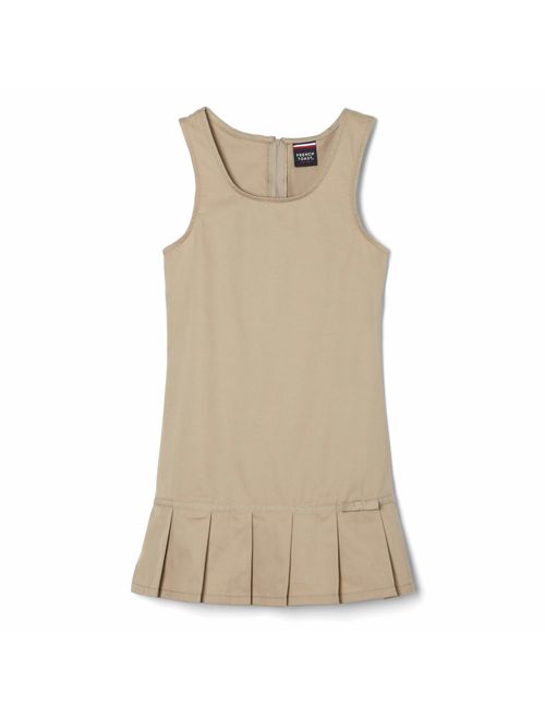 French Toast Girls' Pleated Hem Jumper with Ribbon