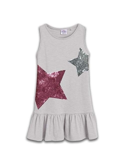 2020 Toddler Girls Summer Dresses Short Sleeve Outfit 3-8 Years