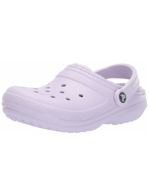 Crocs Men's and Women's Classic Lined Clog | Indoor and Outdoor Fuzzy Slipper