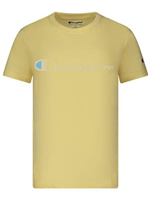 Champion Boys Short Sleeve Logo Tee Shirt