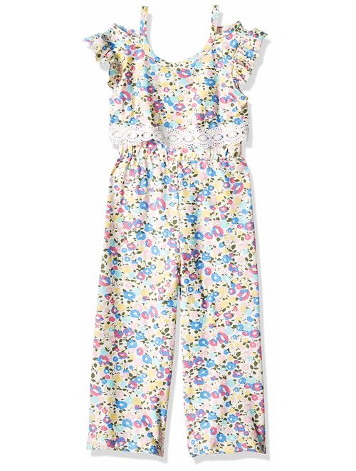 One Step Up Girls' Knit Jumpsuit