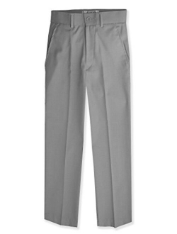 Johnnie Lene Boys Flat Front Slacks Slim Fit Dress Pants