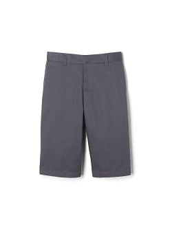 Boys' Basic Flat-Front Short with Adjustable Waist