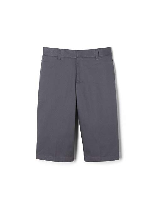 French Toast Boys' Basic Flat-Front Short with Adjustable Waist