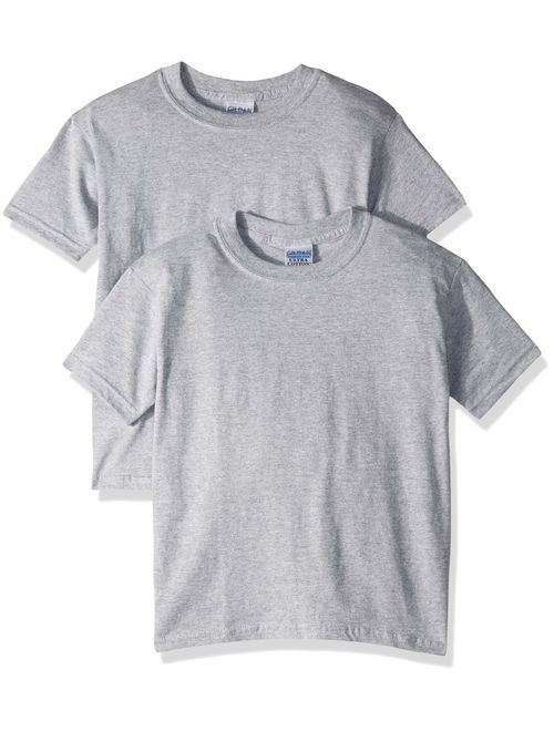 Gildan Youth Ultra Cotton T-Shirt, Style G2000B, 2-Pack