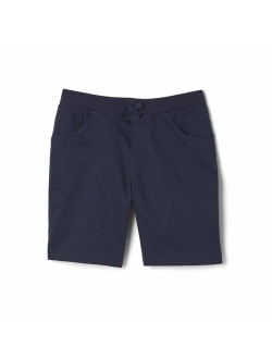 Girls' Stretch Pull-On Tie Front Short