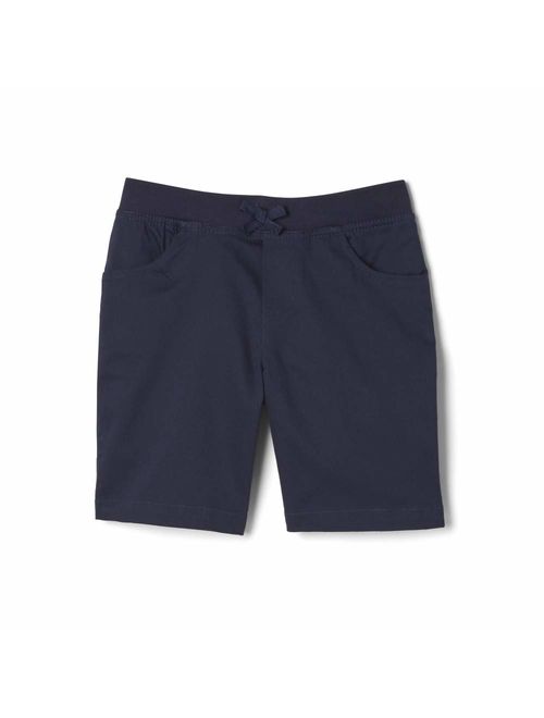 French Toast Girls' Stretch Pull-On Tie Front Short