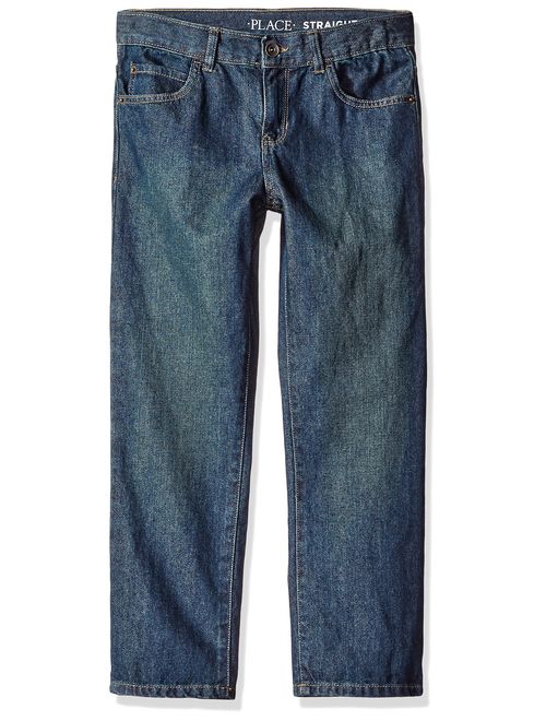 The Children's Place Big Boys' Straight Leg Jeans