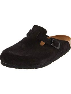 Unisex Boston Soft Footbed Leather Clog