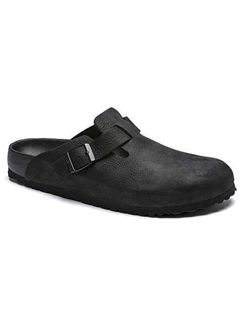 Birkenstock Unisex Boston Soft Footbed Leather Clog