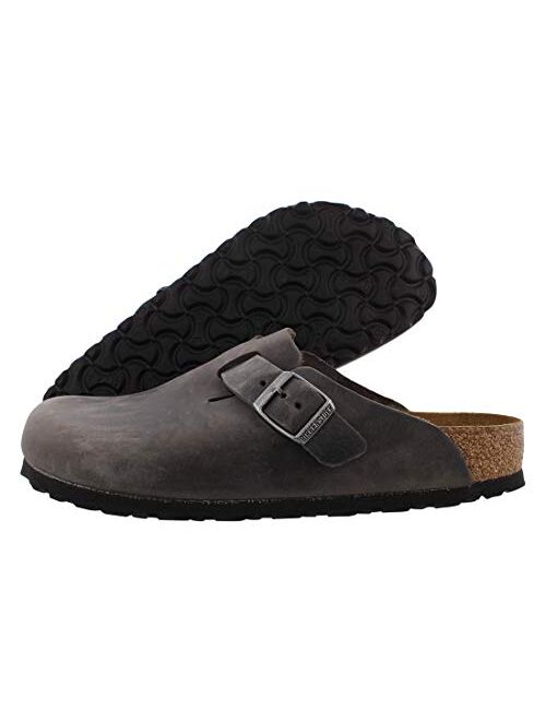 Birkenstock Unisex Boston Soft Footbed Leather Clog