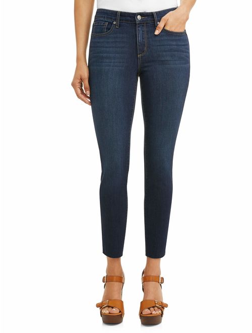 Sofia Jeans by Sofia Vergara Sofia Skinny Mid Rise Stretch Ankle Jean Women's (Dark Wash)