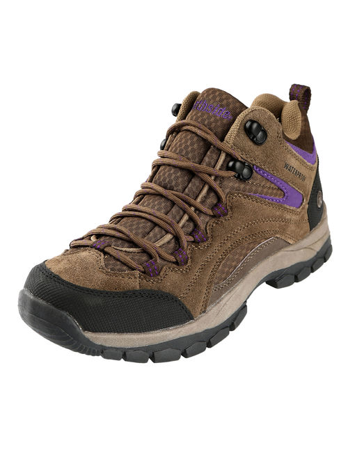 Northside Womens Pioneer Mid Leather Waterproof Hiking Shoe