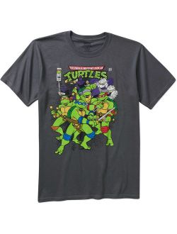 Teenage Mutant Ninja Turtles Men's Graphic Short Sleeve T-shirt