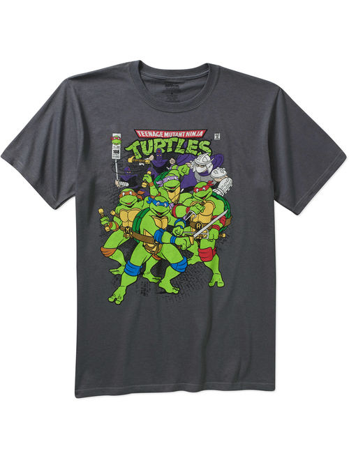 Teenage Mutant Ninja Turtles Men's Graphic Short Sleeve T-shirt