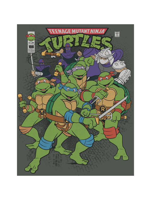 Teenage Mutant Ninja Turtles Men's Graphic Short Sleeve T-shirt