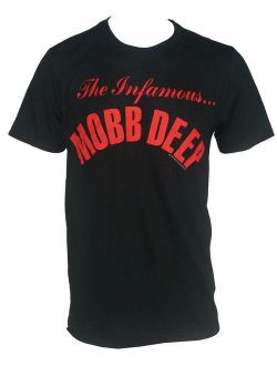 Authentic MOBB DEEP The Infamous Logo Black T-Shirt S-2XL NEW