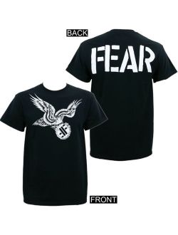 Authentic FEAR Band Eagle and Logo Slim-Fit T-Shirt S M L XL 2XL NEW