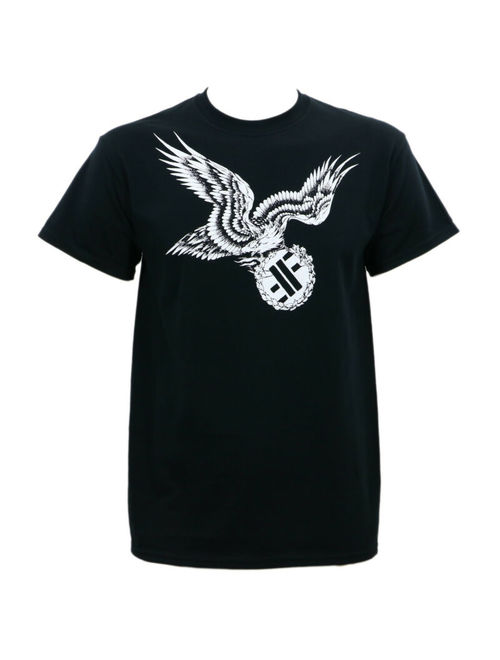 Authentic FEAR Band Eagle and Logo Slim-Fit T-Shirt S M L XL 2XL NEW