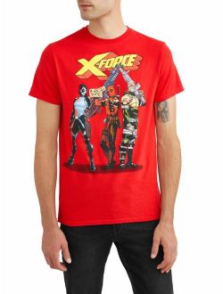 Men's Marvel X-Force Trio "Group Shot" Short Sleeve Graphic Tee