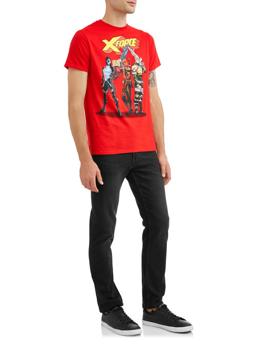 Men's Marvel X-Force Trio "Group Shot" Short Sleeve Graphic Tee