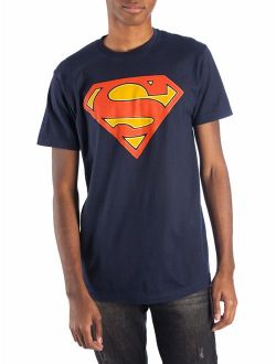 Men's Superman DC Comics "Glow In the Dark" Logo Graphic Tee