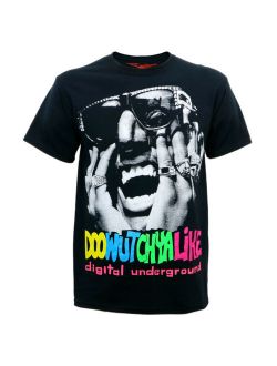 Authentic DIGITAL UNDERGROUND Doowutchyalike Slim-Fit T-Shirt Black S-2XL NEW