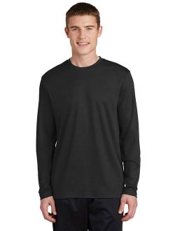 Sport-Tek Men's Long Sleeve Tee_Black_M