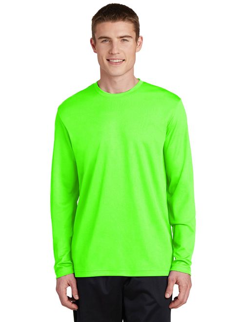 Sport-Tek Men's Long Sleeve Tee_Black_M