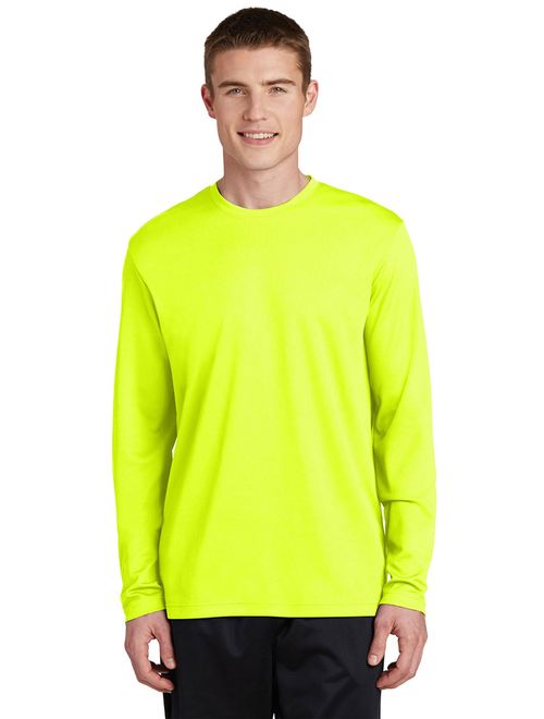 Sport-Tek Men's Long Sleeve Tee_Black_M