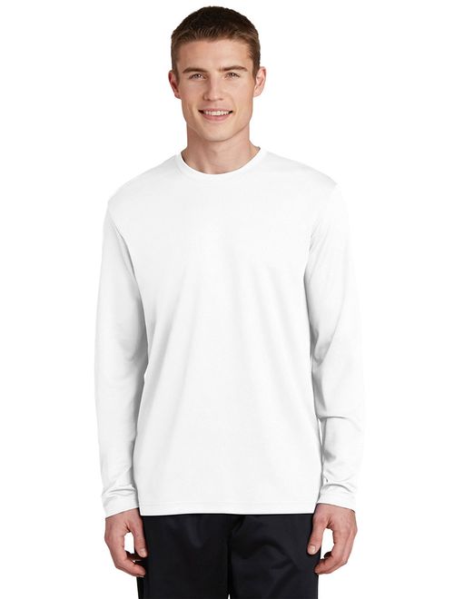 Sport-Tek Men's Long Sleeve Tee_Black_M