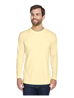 Ultraclub 8422 Adult Cool & Dry Sport Long-Sleeve Performance Interlock T-Shirt