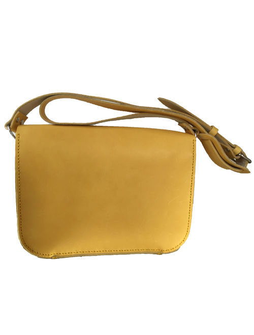 Yellow Satchel Yellow Handbag Yellow Bag Leather Bag Yellow Leather Bag