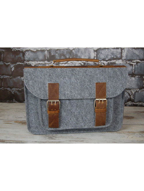 LAPTOP BAG, felt bag, messenger, shoulder bag, crossbody, Laptop Sleeve, Laptop Case, Computer Bag, Work bag, Briefcase, MacBook Bag