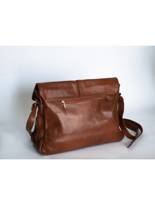 Leather Briefcase Bag, Laptop Leather Bag, Shoulder Bag, Crossbody Leather Bag, Leather Messenger Bag, Leather Satchel, Brown Messenger Bag