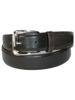 Men's Leather 1 1/4 inch Basic Dress Belt