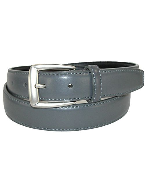 Men's Leather 1 1/4 inch Basic Dress Belt