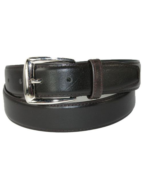 Men's Leather 1 1/4 inch Basic Dress Belt