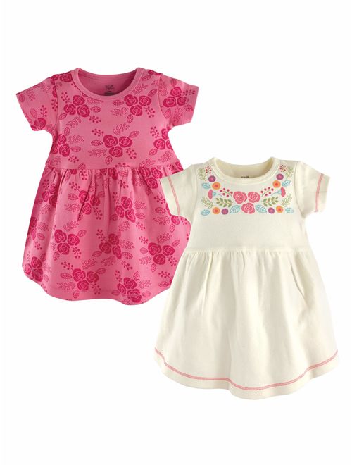 Organic Short Sleeve Dresses, 2-pack (Toddler Girls)