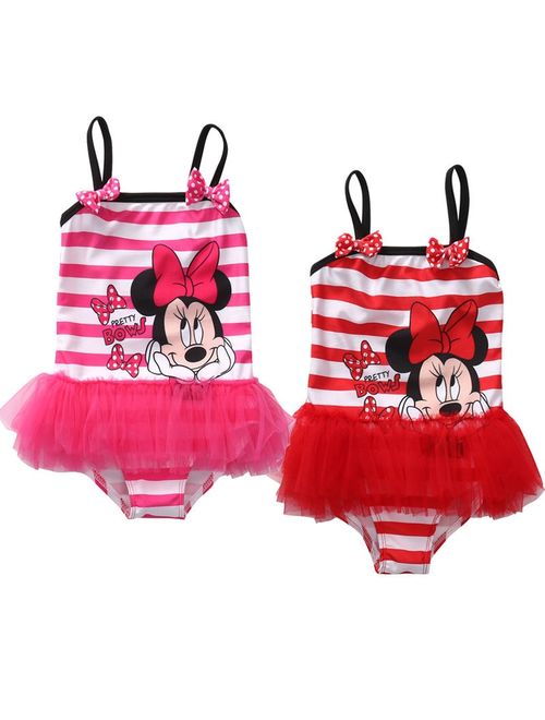 Toddler Kids Baby Girls Tankini Bikini Swimwear Swimsuit Bathing Suit Beachwear