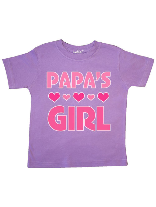 Papas Girl Granddaughter Gift Toddler T-Shirt