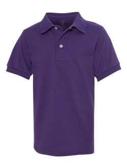 Jerzees Boys School Uniform SpotShield Jersey Polo (Little Boys & Big Boys)