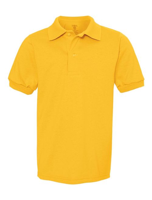 Jerzees Boys School Uniform SpotShield Jersey Polo (Little Boys & Big Boys)