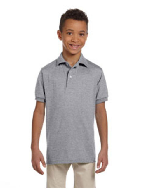 Jerzees Boys School Uniform SpotShield Jersey Polo (Little Boys & Big Boys)