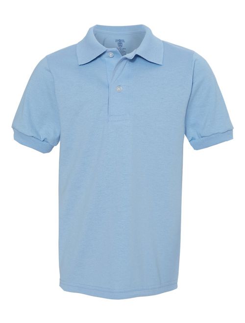 Jerzees Boys School Uniform SpotShield Jersey Polo (Little Boys & Big Boys)