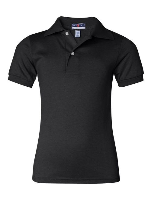 Jerzees Boys School Uniform SpotShield Jersey Polo (Little Boys & Big Boys)