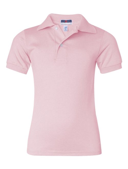 Jerzees Boys School Uniform SpotShield Jersey Polo (Little Boys & Big Boys)