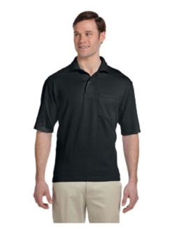 Jerzees Sport Shirts SpotShield? 50/50 Sport Shirt with Pocket 436MPR