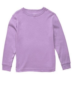 Long Sleeve Boys Girls Kids & Toddler T-Shirt 100% Cotton (2-14 Years) Variety of Colors